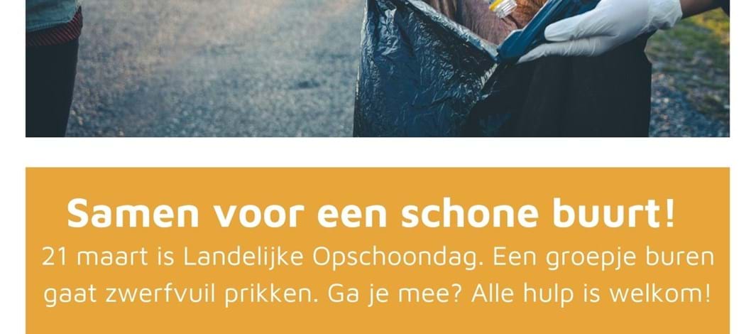 Samen schoon vanuit Oslostraat 53!