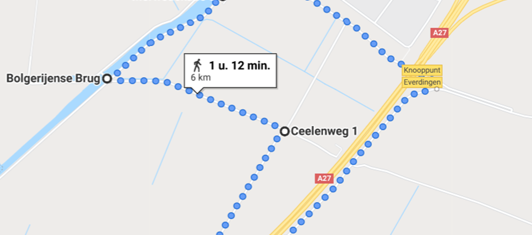 Lekjutters in de polder