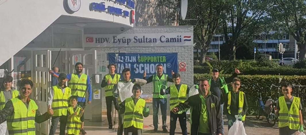 Eyup Sultan moskee in actie