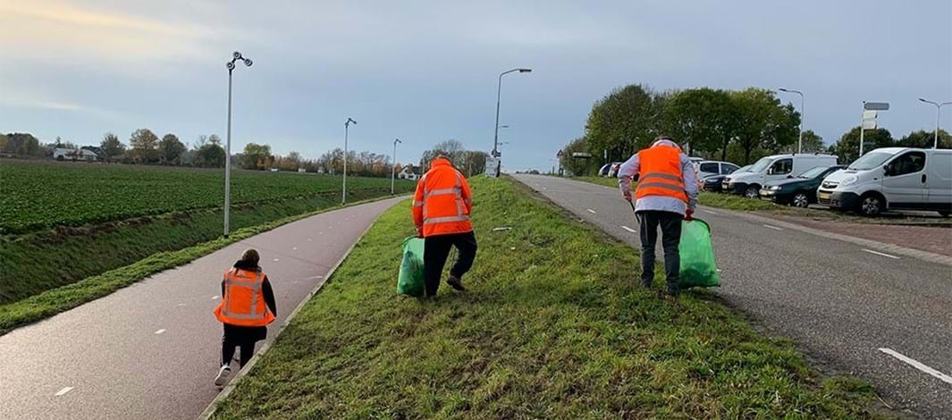 Rijnwaalpad ter hoogte van Aamsestraat