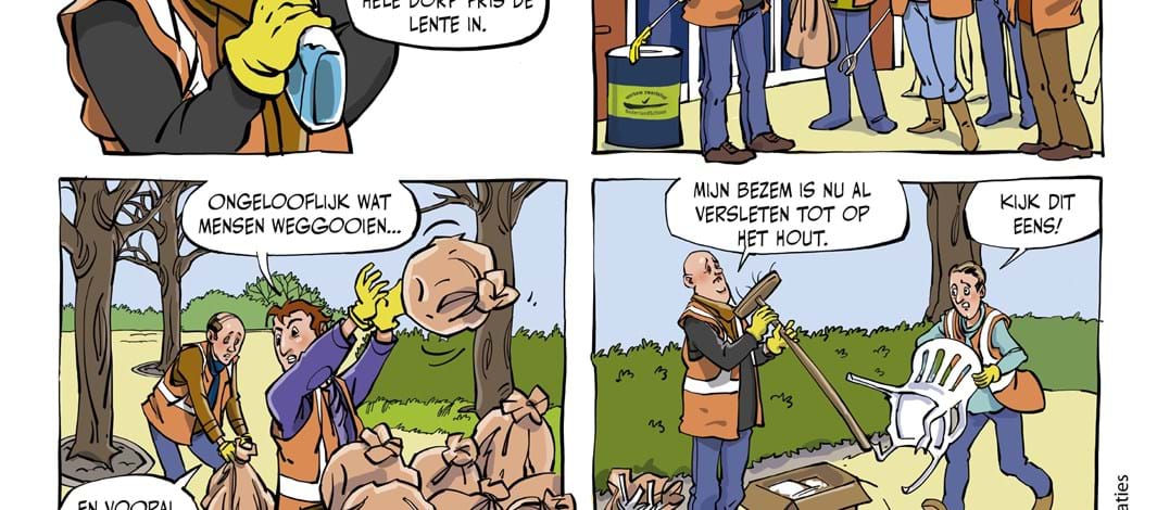 Schoonrewoerd dorpskern + buitenwegen