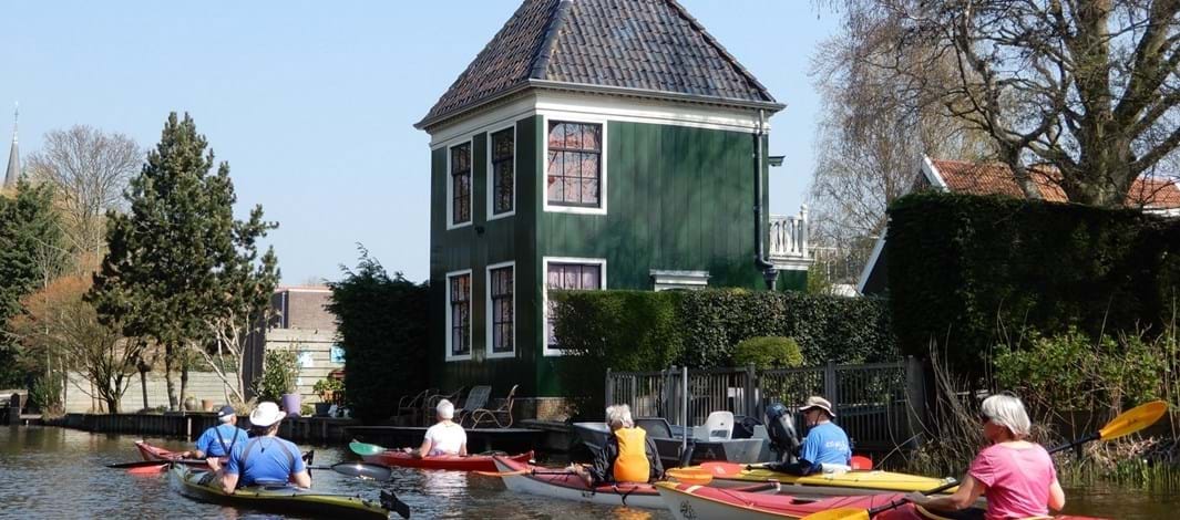 Nederland Schoon vanuit de kano