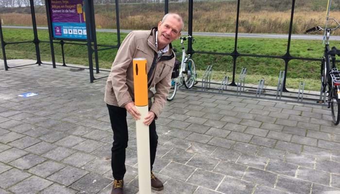 Peukenpaal Plaatsing Op Carpoolplaats IMG 20191126 WA0004