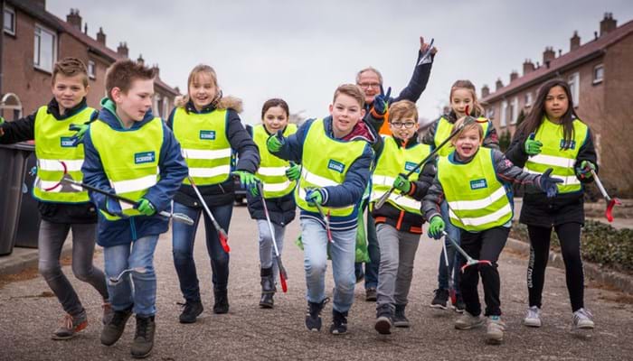 Opschoonactie kinderen