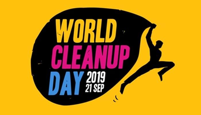 Logo World Cleanup Day 2019